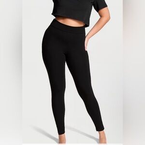 VS Sport foldover Women's Black Leggings